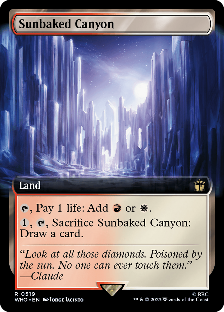 Sunbaked Canyon (Extended Art) [Doctor Who] | Shuffle n Cut Hobbies & Games