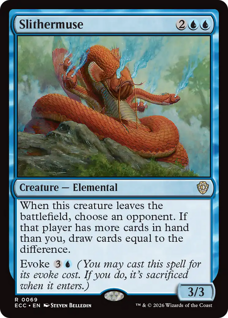 Slithermuse [Lorwyn Eclipsed Commander] | Shuffle n Cut Hobbies & Games