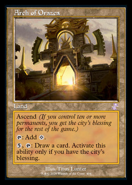 Arch of Orazca (Timeshifted) [Time Spiral Remastered] | Shuffle n Cut Hobbies & Games