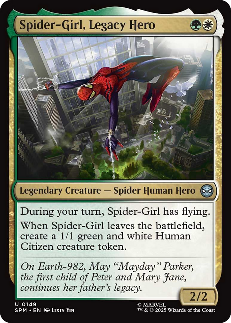 Spider-Girl, Legacy Hero [Marvel's Spider-Man] | Shuffle n Cut Hobbies & Games
