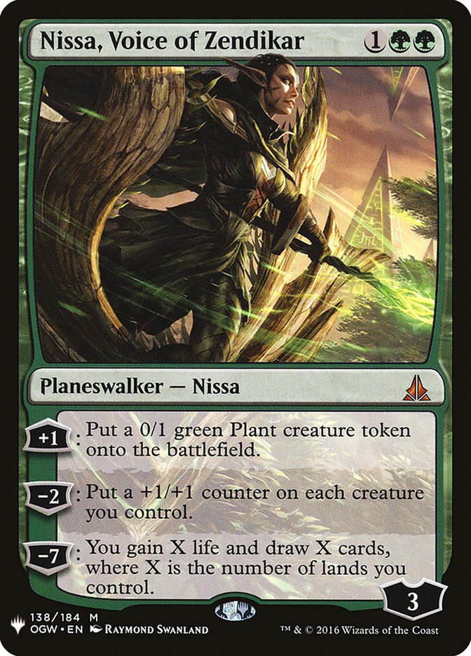 Nissa, Voice of Zendikar [Mystery Booster] | Shuffle n Cut Hobbies & Games