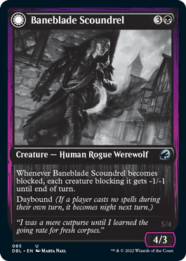 Baneblade Scoundrel // Baneclaw Marauder [Innistrad: Double Feature] | Shuffle n Cut Hobbies & Games