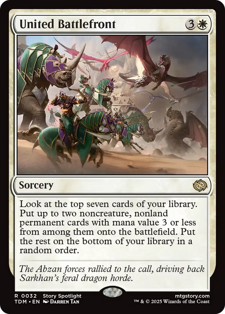 United Battlefront [Tarkir: Dragonstorm] | Shuffle n Cut Hobbies & Games