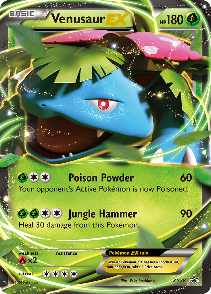 Venusaur EX (XY28) [XY: Black Star Promos] | Shuffle n Cut Hobbies & Games