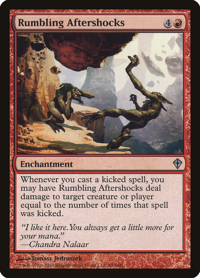 Rumbling Aftershocks [Worldwake] | Shuffle n Cut Hobbies & Games