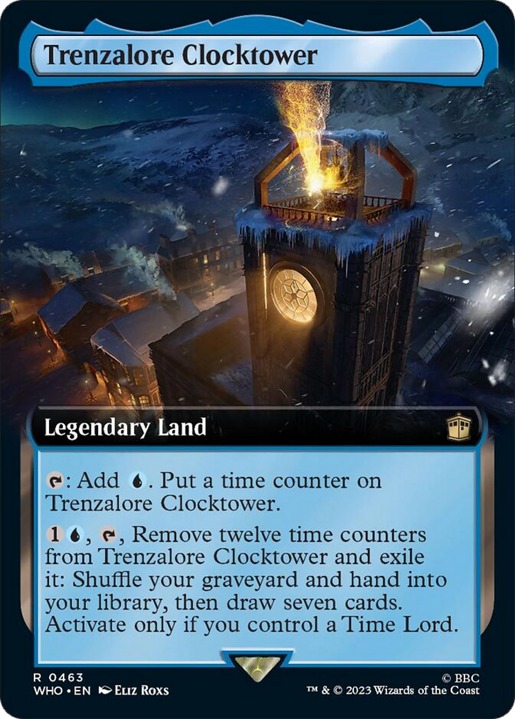 Trenzalore Clocktower (Extended Art) [Doctor Who] | Shuffle n Cut Hobbies & Games