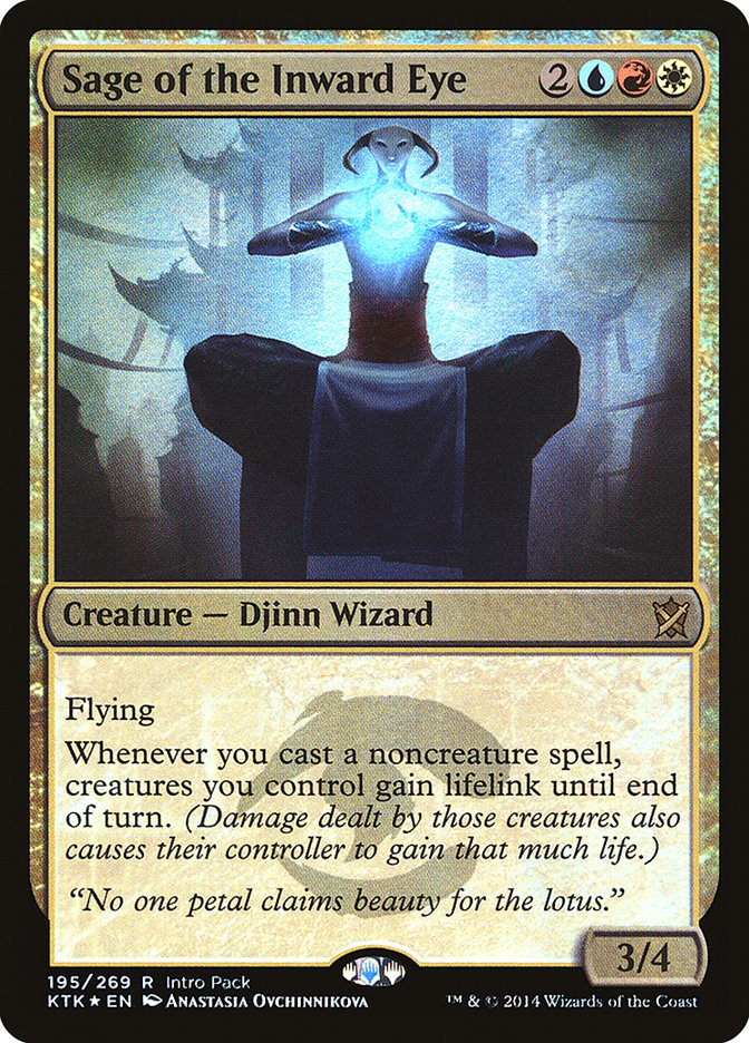 Sage of the Inward Eye (Intro Pack) [Khans of Tarkir Promos] | Shuffle n Cut Hobbies & Games