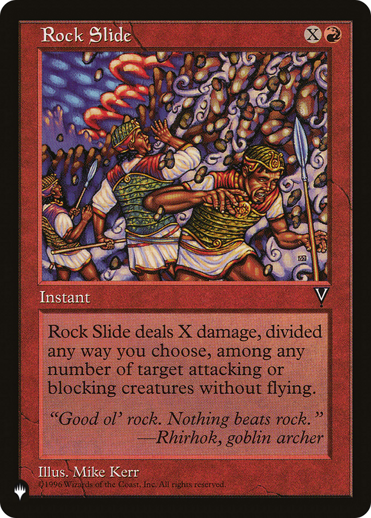 Rock Slide [The List] | Shuffle n Cut Hobbies & Games