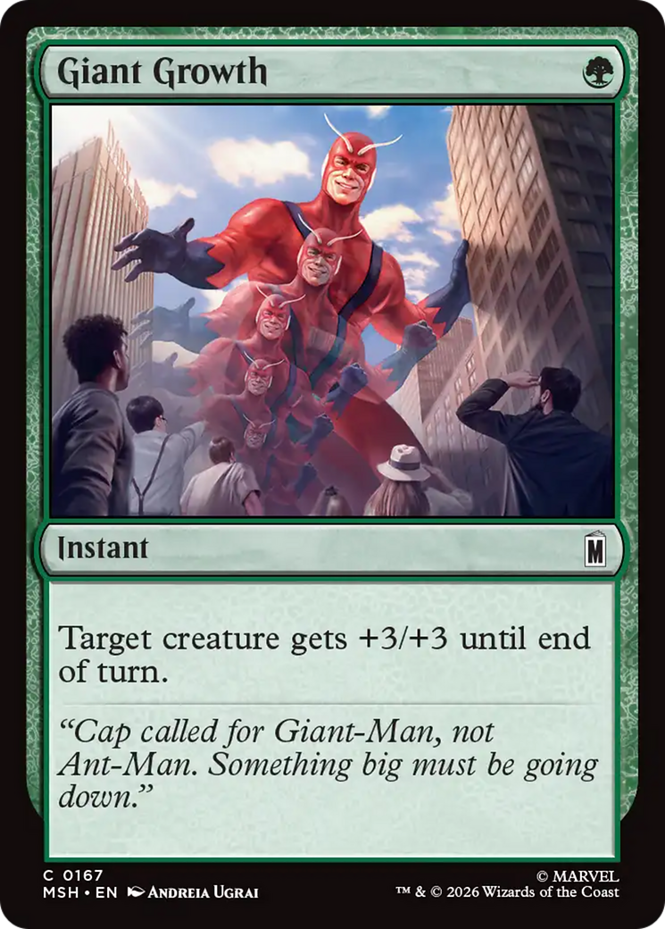 Giant Growth [Marvel Super Heroes] | Shuffle n Cut Hobbies & Games
