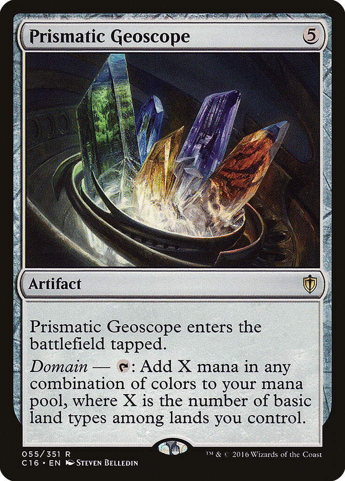 Prismatic Geoscope [Commander 2016] | Shuffle n Cut Hobbies & Games