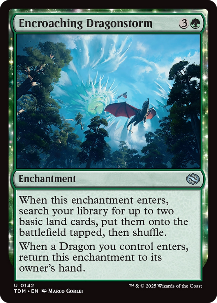 Encroaching Dragonstorm [Tarkir: Dragonstorm] | Shuffle n Cut Hobbies & Games