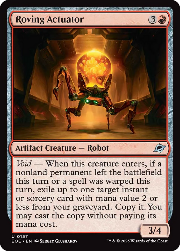 Roving Actuator [Edge of Eternities] | Shuffle n Cut Hobbies & Games