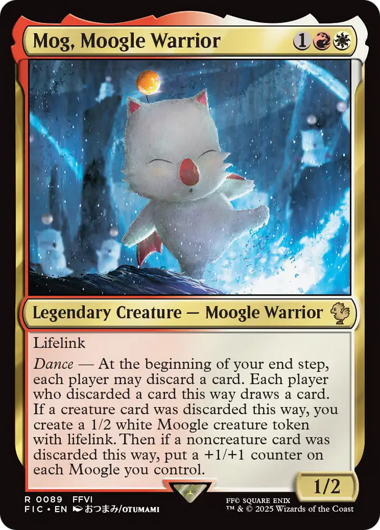 Mog, Moogle Warrior [FINAL FANTASY Commander] | Shuffle n Cut Hobbies & Games