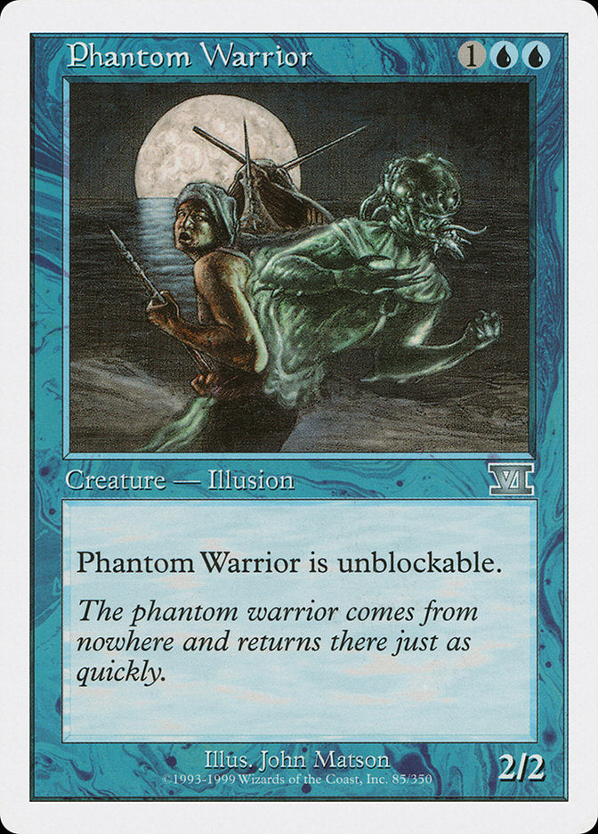 Phantom Warrior [Classic Sixth Edition] | Shuffle n Cut Hobbies & Games
