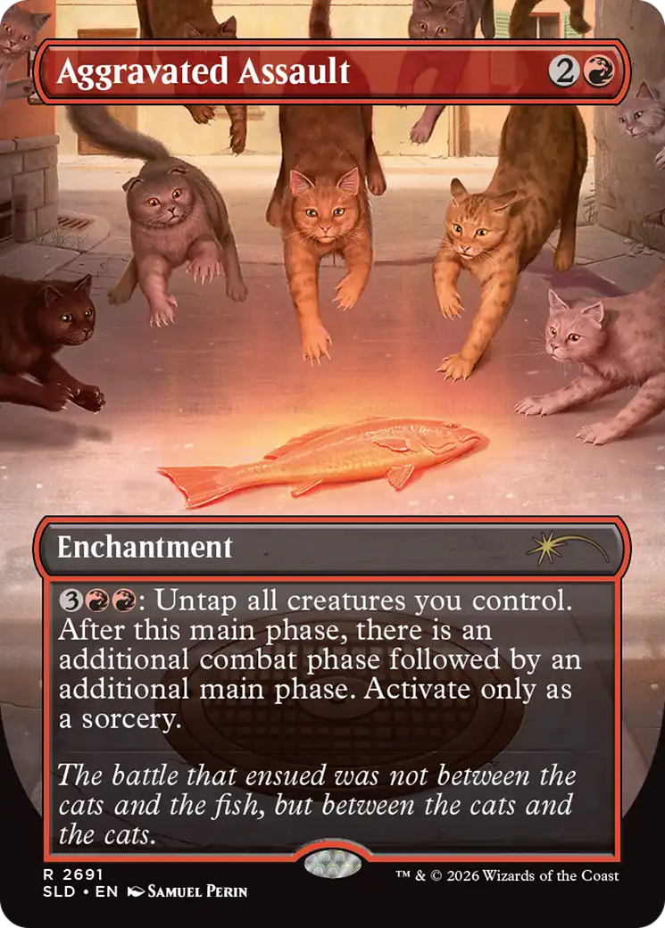 Aggravated Assault (2691) [Secret Lair Drop Series] | Shuffle n Cut Hobbies & Games