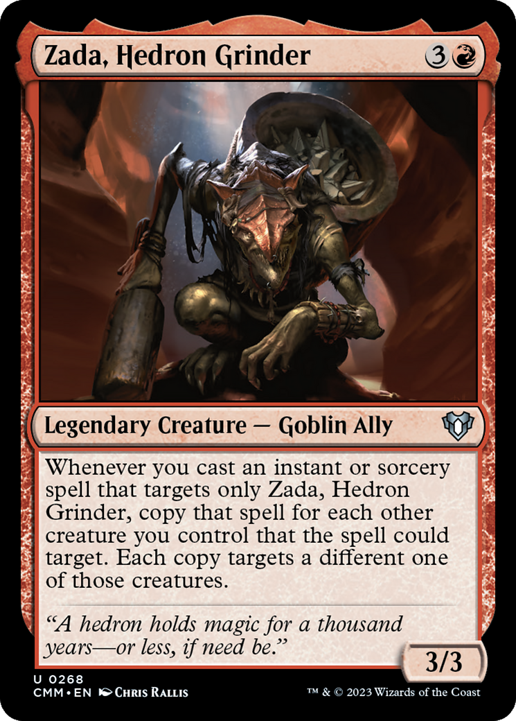 Zada, Hedron Grinder [Commander Masters] | Shuffle n Cut Hobbies & Games