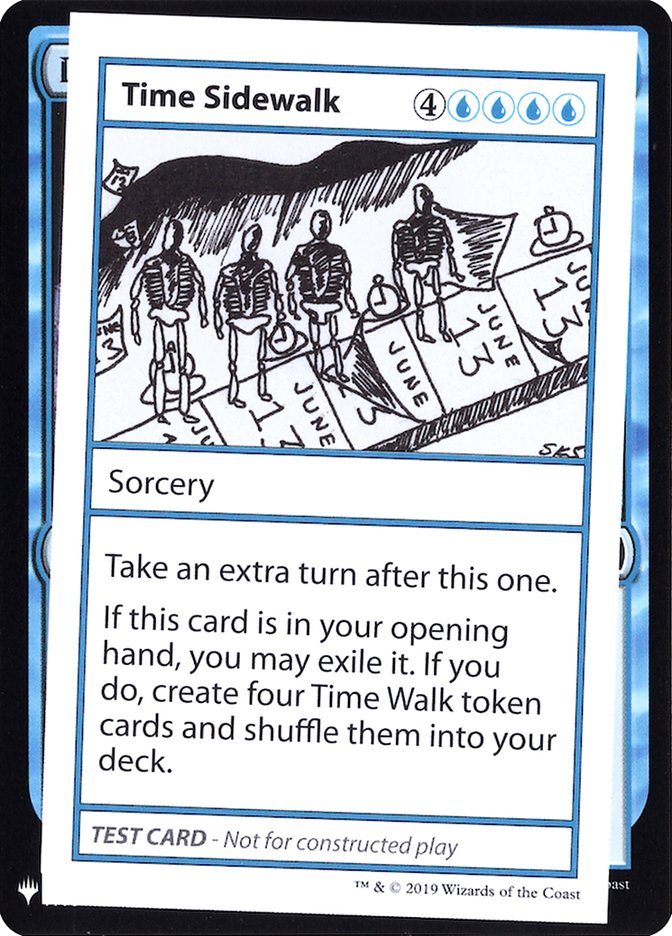 Time Sidewalk [Mystery Booster Playtest Cards] | Shuffle n Cut Hobbies & Games