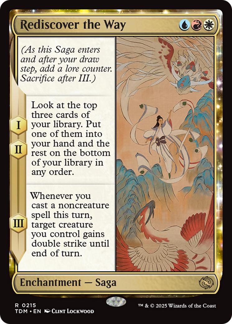 Rediscover the Way [Tarkir: Dragonstorm] | Shuffle n Cut Hobbies & Games
