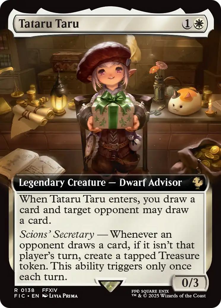 Tataru Taru (Extended Art) [FINAL FANTASY Commander] | Shuffle n Cut Hobbies & Games