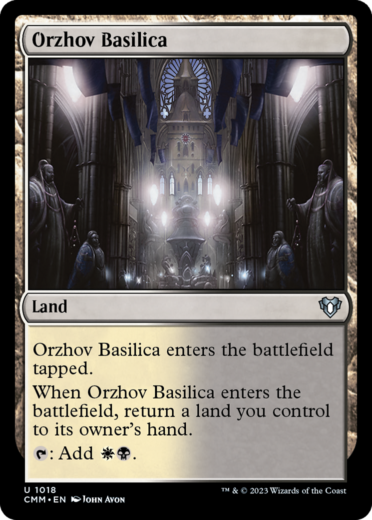 Orzhov Basilica [Commander Masters] | Shuffle n Cut Hobbies & Games