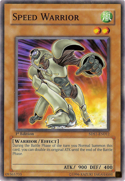 Speed Warrior [5DS1-EN012] Common | Shuffle n Cut Hobbies & Games