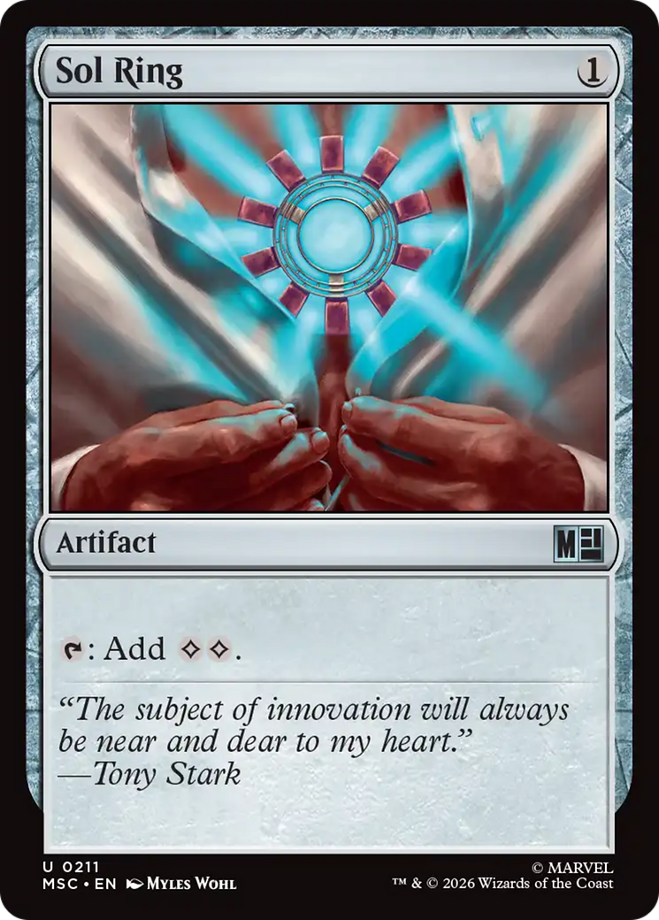 Sol Ring [Marvel Super Heroes Commander] | Shuffle n Cut Hobbies & Games