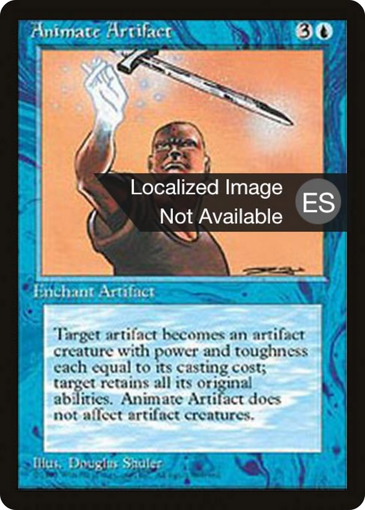 Animate Artifact [Fourth Edition Foreign Black Border] | Shuffle n Cut Hobbies & Games