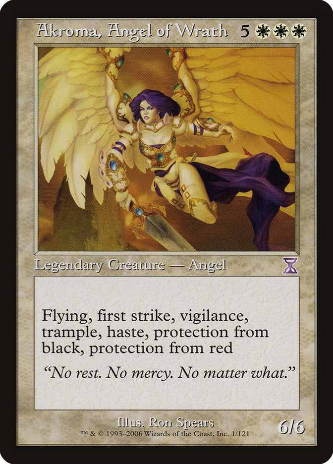 Akroma, Angel of Wrath [Time Spiral Timeshifted] | Shuffle n Cut Hobbies & Games