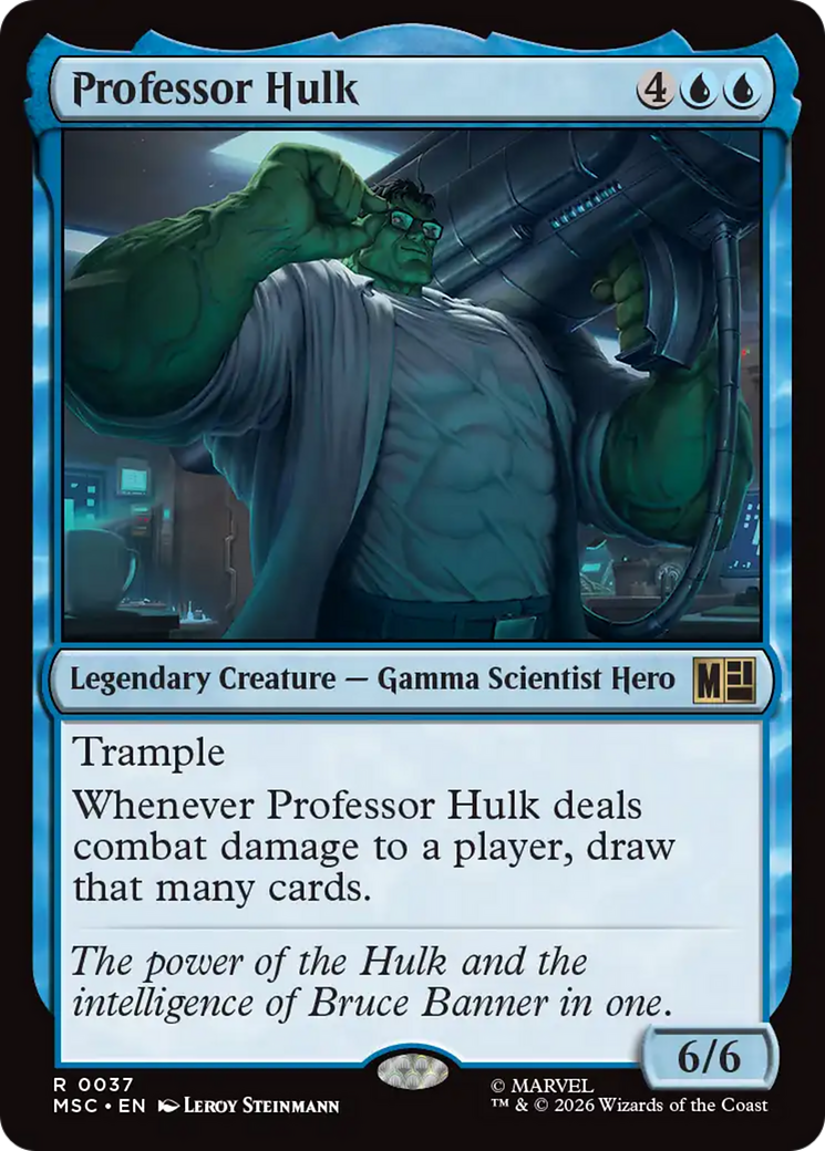 Professor Hulk [Marvel Super Heroes Commander] | Shuffle n Cut Hobbies & Games