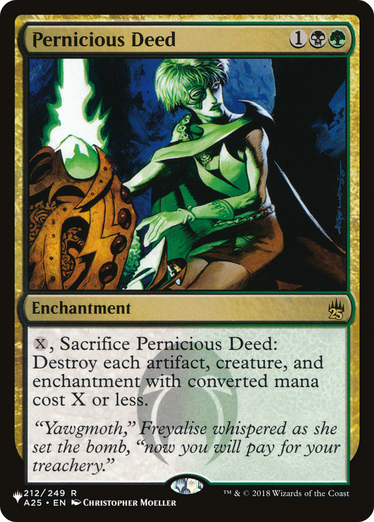 Pernicious Deed [The List] | Shuffle n Cut Hobbies & Games