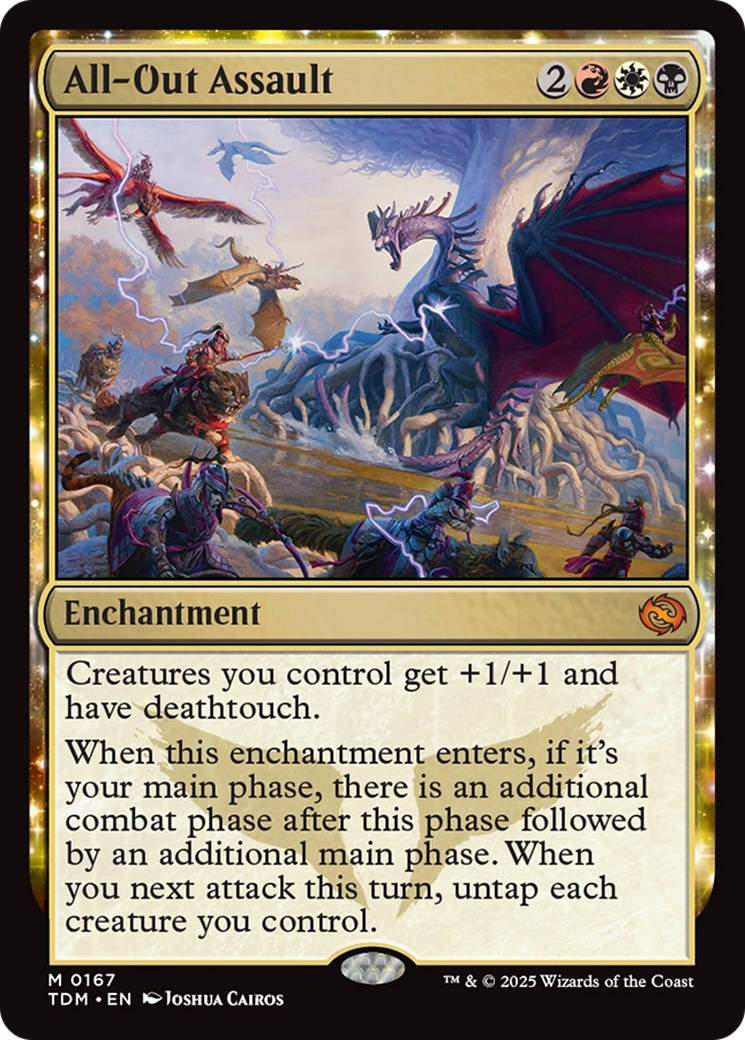 All-Out Assault [Tarkir: Dragonstorm] | Shuffle n Cut Hobbies & Games