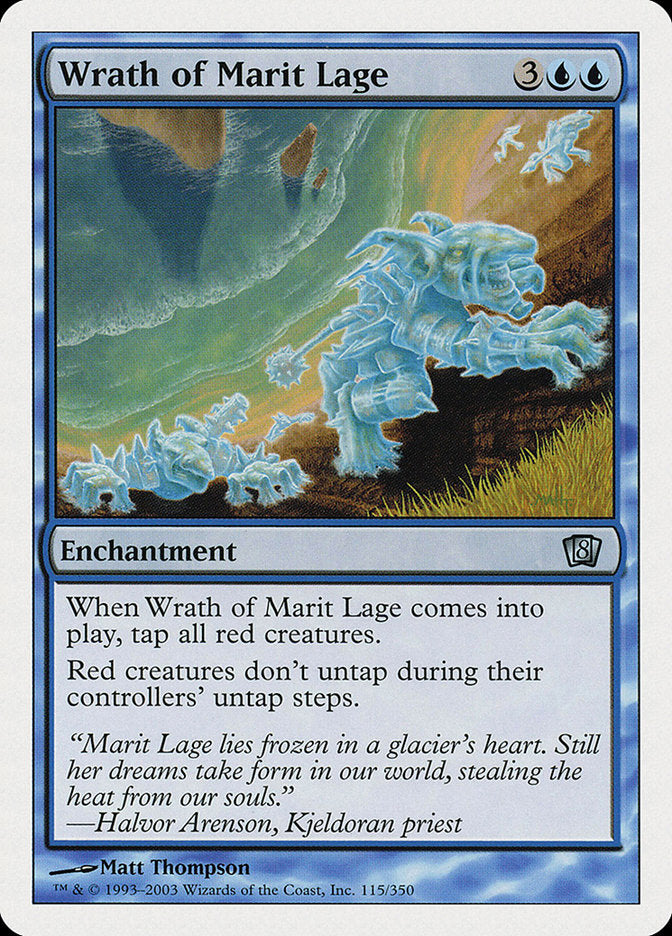 Wrath of Marit Lage [Eighth Edition] | Shuffle n Cut Hobbies & Games