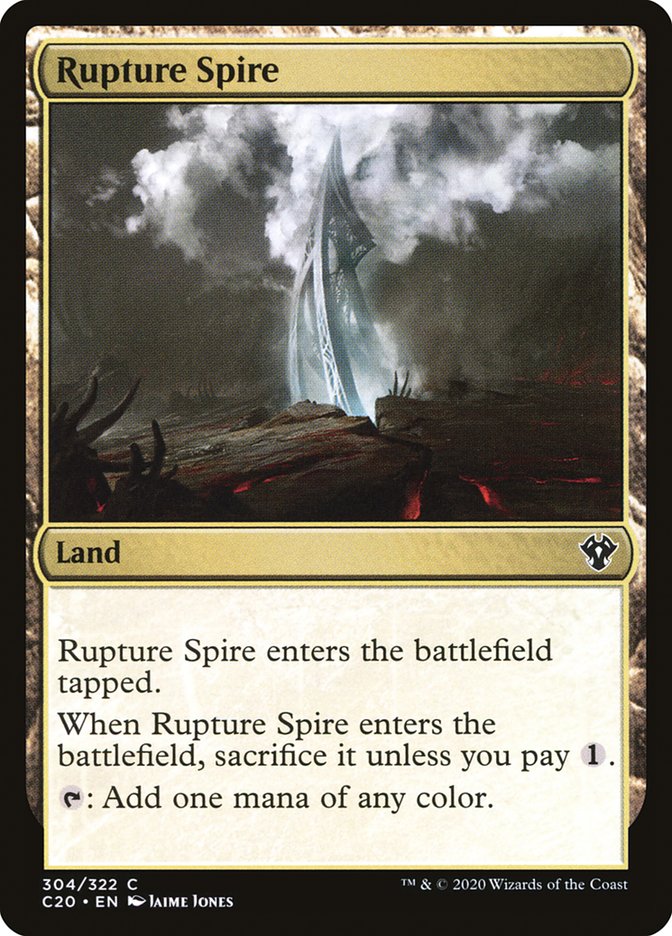 Rupture Spire [Commander 2020] | Shuffle n Cut Hobbies & Games