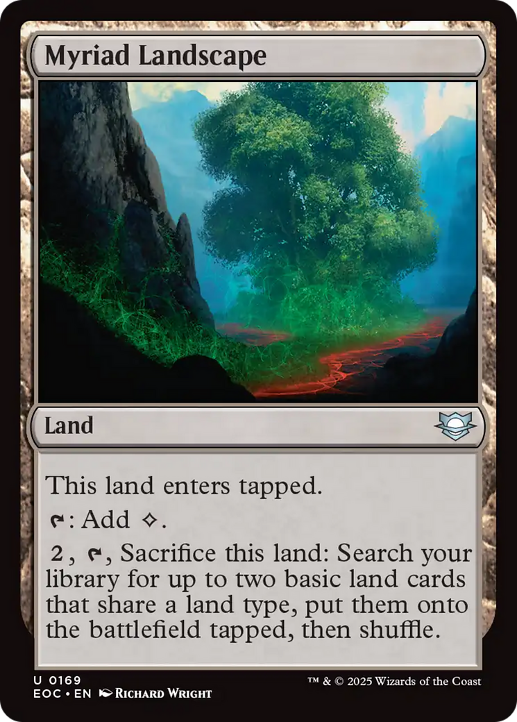Myriad Landscape [Edge of Eternities Commander] | Shuffle n Cut Hobbies & Games