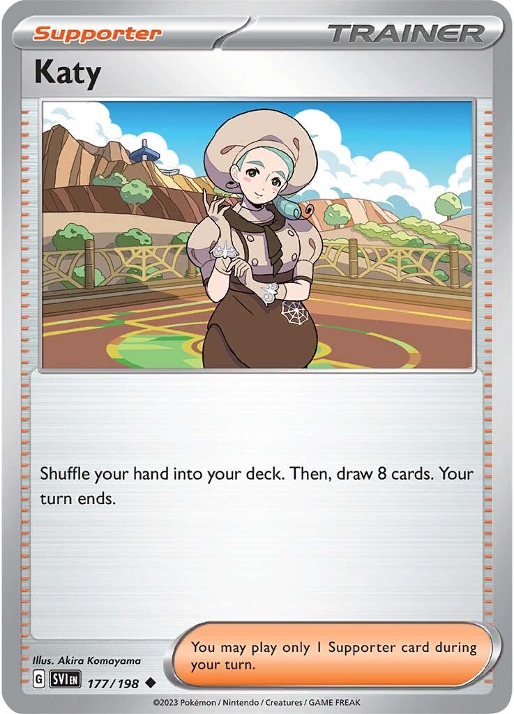 Katy (177/198) [Scarlet & Violet: Base Set] | Shuffle n Cut Hobbies & Games