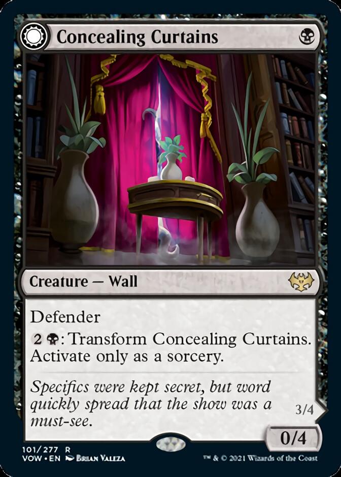 Concealing Curtains // Revealing Eye [Innistrad: Crimson Vow] | Shuffle n Cut Hobbies & Games