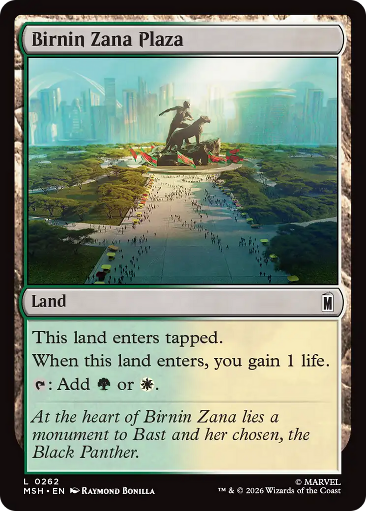 Birnin Zana Plaza [Marvel Super Heroes] | Shuffle n Cut Hobbies & Games