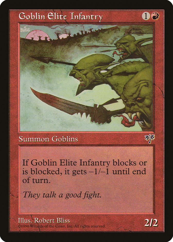 Goblin Elite Infantry [Mirage] | Shuffle n Cut Hobbies & Games