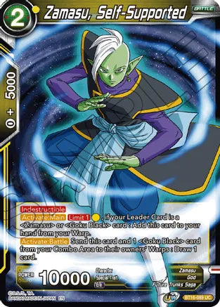 Zamasu, Self-Supported (BT16-089) [Realm of the Gods] | Shuffle n Cut Hobbies & Games