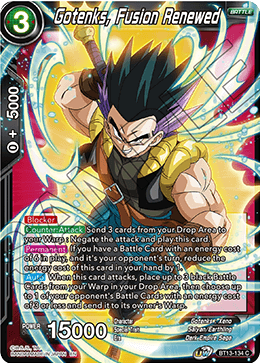 Gotenks, Fusion Renewed (Common) (BT13-134) [Supreme Rivalry] | Shuffle n Cut Hobbies & Games