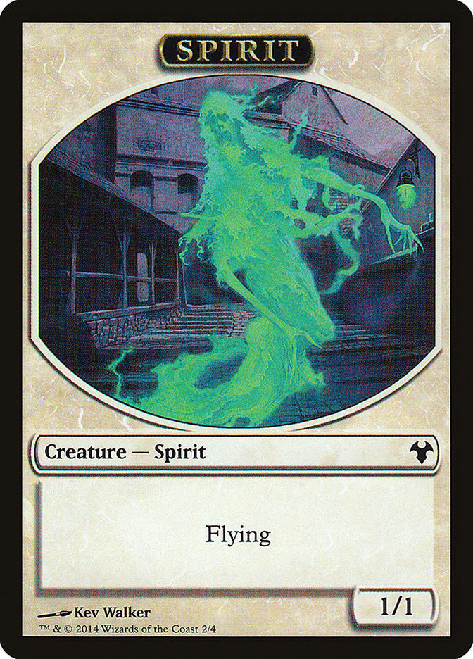 Myr // Spirit Double-Sided Token [Modern Event Deck 2014 Tokens] | Shuffle n Cut Hobbies & Games