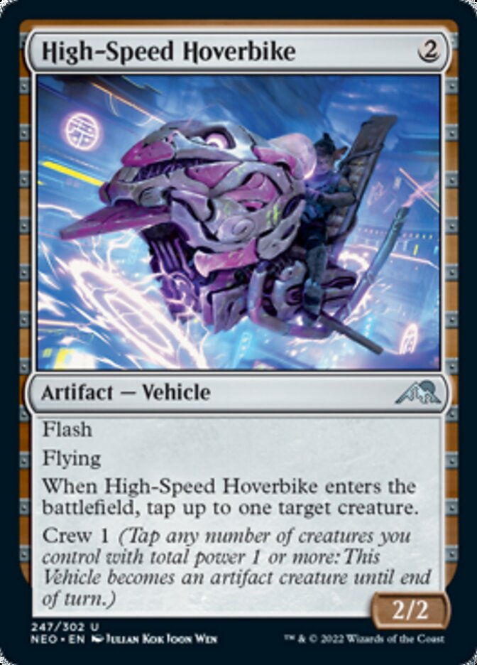 High-Speed Hoverbike [Kamigawa: Neon Dynasty] | Shuffle n Cut Hobbies & Games