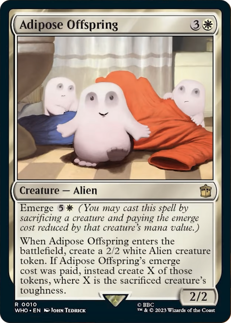 Adipose Offspring [Doctor Who] | Shuffle n Cut Hobbies & Games