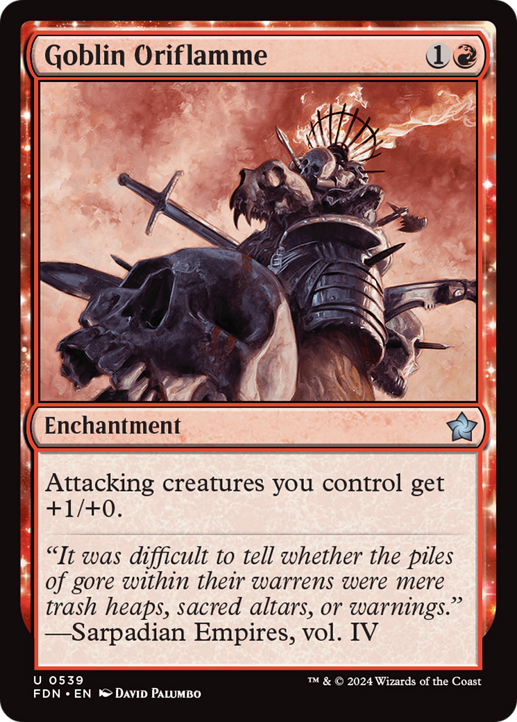 Goblin Oriflamme [Foundations] | Shuffle n Cut Hobbies & Games