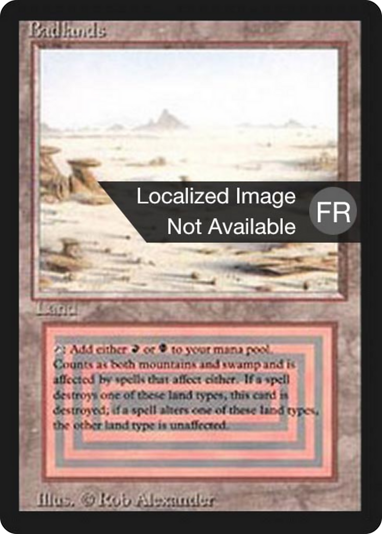 Badlands [Foreign Black Border] | Shuffle n Cut Hobbies & Games