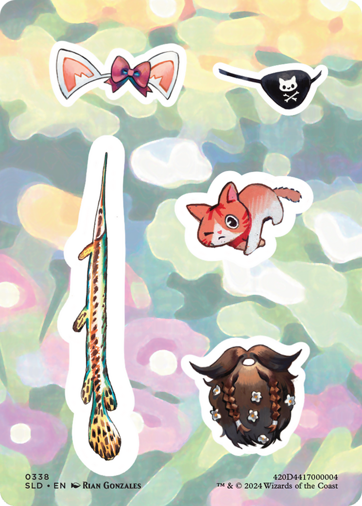 Sticker Sheet (0338) [Secret Lair Drop Series] | Shuffle n Cut Hobbies & Games
