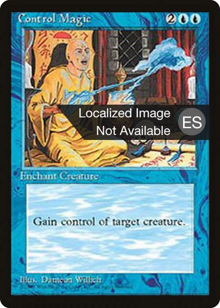 Control Magic [Fourth Edition Foreign Black Border] | Shuffle n Cut Hobbies & Games