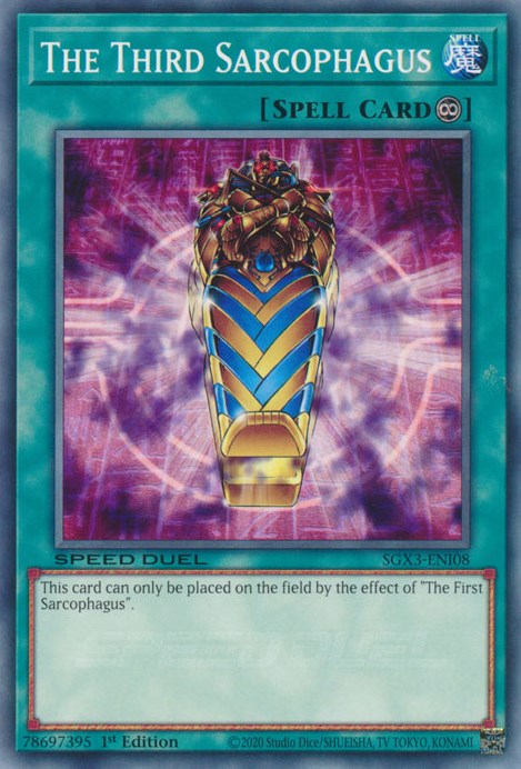 The Third Sarcophagus [SGX3-ENI08] Common | Shuffle n Cut Hobbies & Games