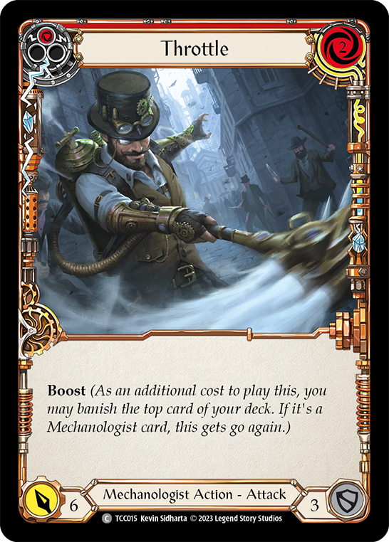 Throttle [TCC015] (Round the Table: TCC x LSS) | Shuffle n Cut Hobbies & Games