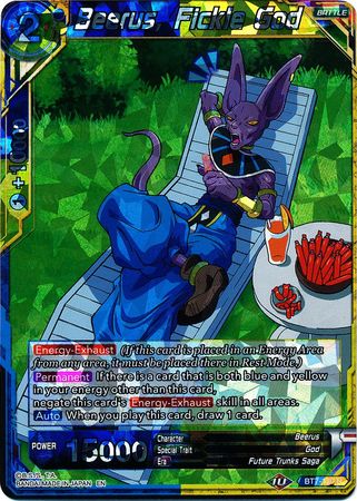 Beerus, Fickle God (BT7-120) [Assault of the Saiyans] | Shuffle n Cut Hobbies & Games